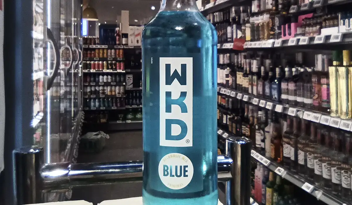 botella de WKD Original