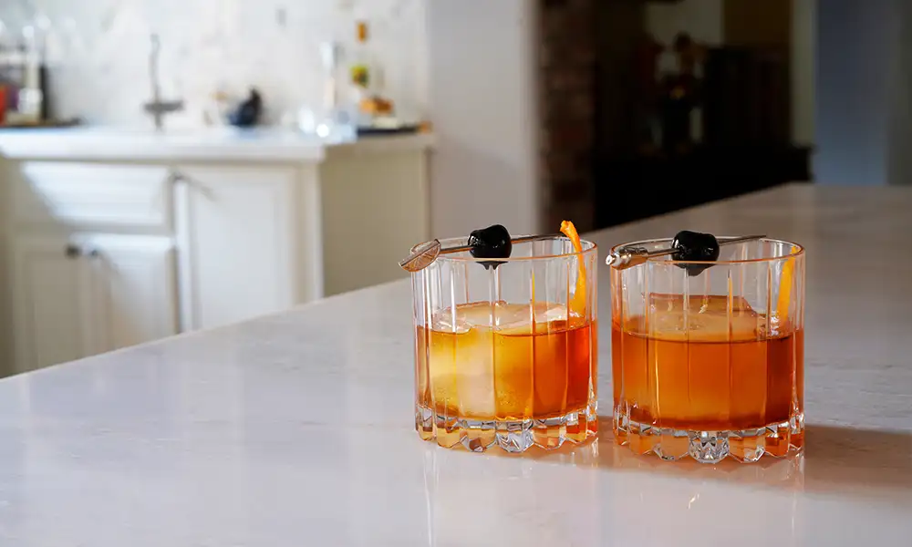 bebida hecha con licor luxado